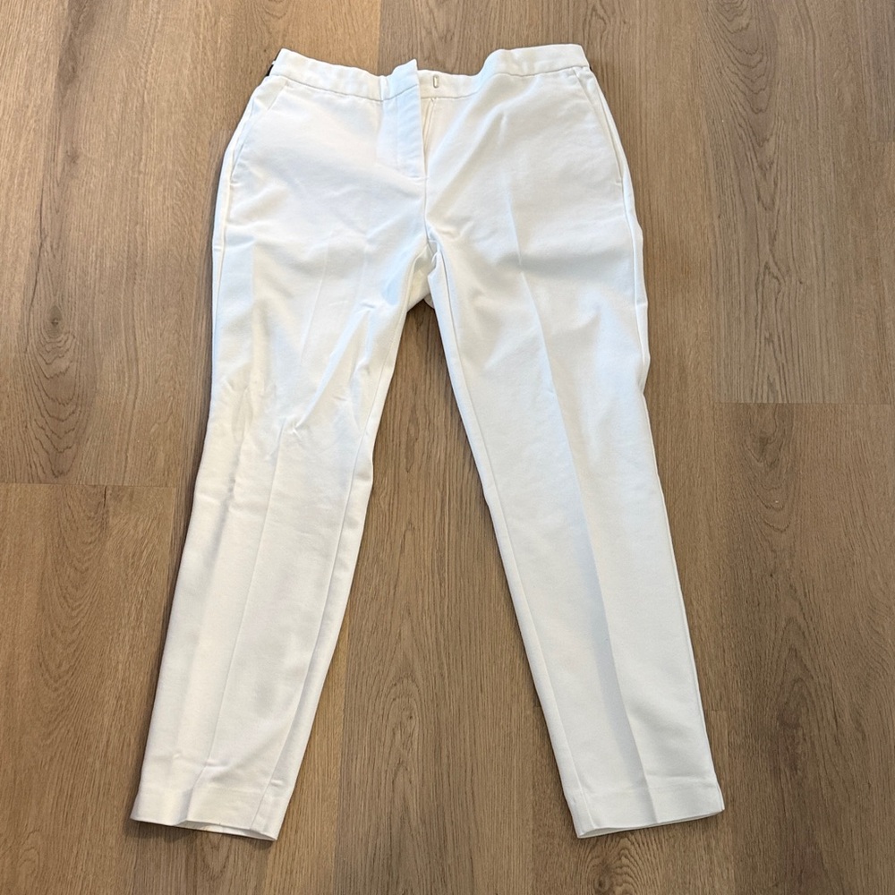 Zara Men's Crisp White Dress Pants
